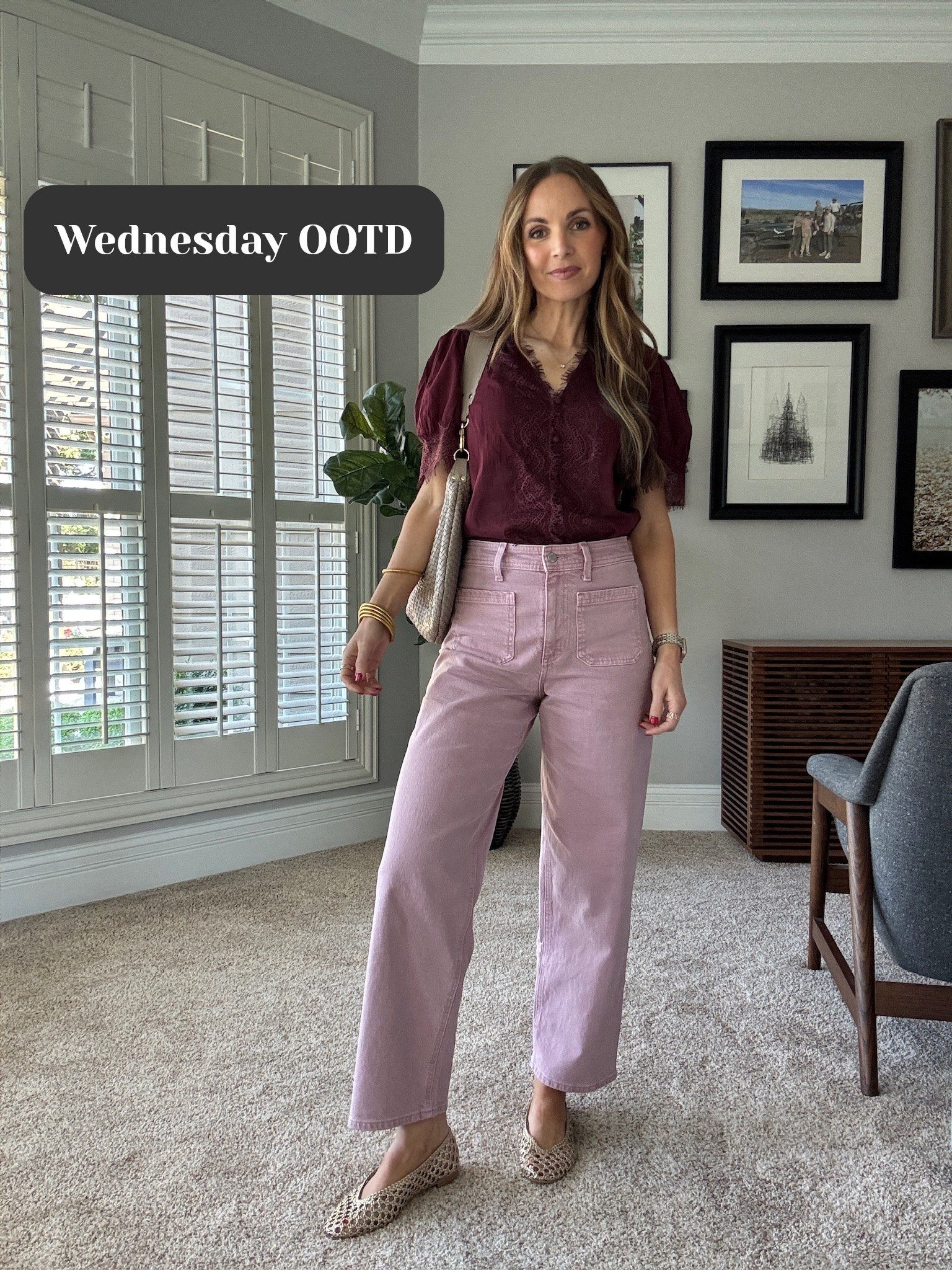 Wednesday OOTD
@Target pants size 4
@Target top size small
@Quince bag

#LTKootd #LTKgrwm