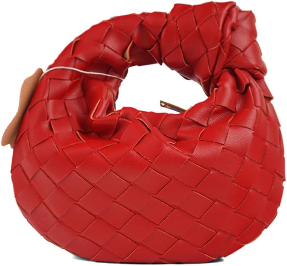 Yatemiole Mini Handheld Cloud Bag,Handwoven Handheld Clutch with Zipper Closure,Wristlet for wome... | Amazon (US)