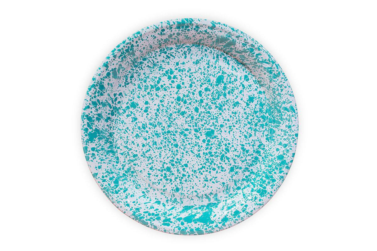 Splatter Lg Round Tray | Lucy's Market