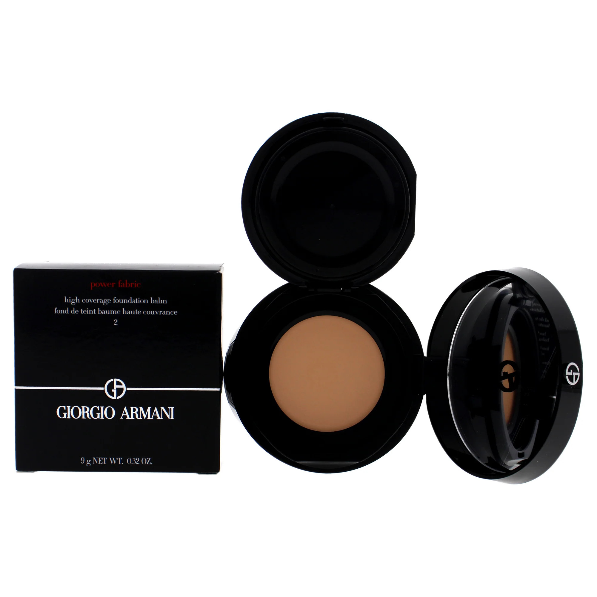 Giorgio Armani Power Fabric High Coverage Foundation Balm - 02 For Women 0.32 oz Foundation | Shop Simon