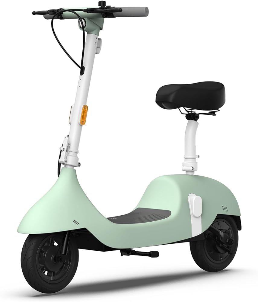 OKAI | Ceetle Pro | Electric Scooter with Seat | Up to 35 Miles Range | 15.5MPH | Stylish Moped S... | Amazon (US)