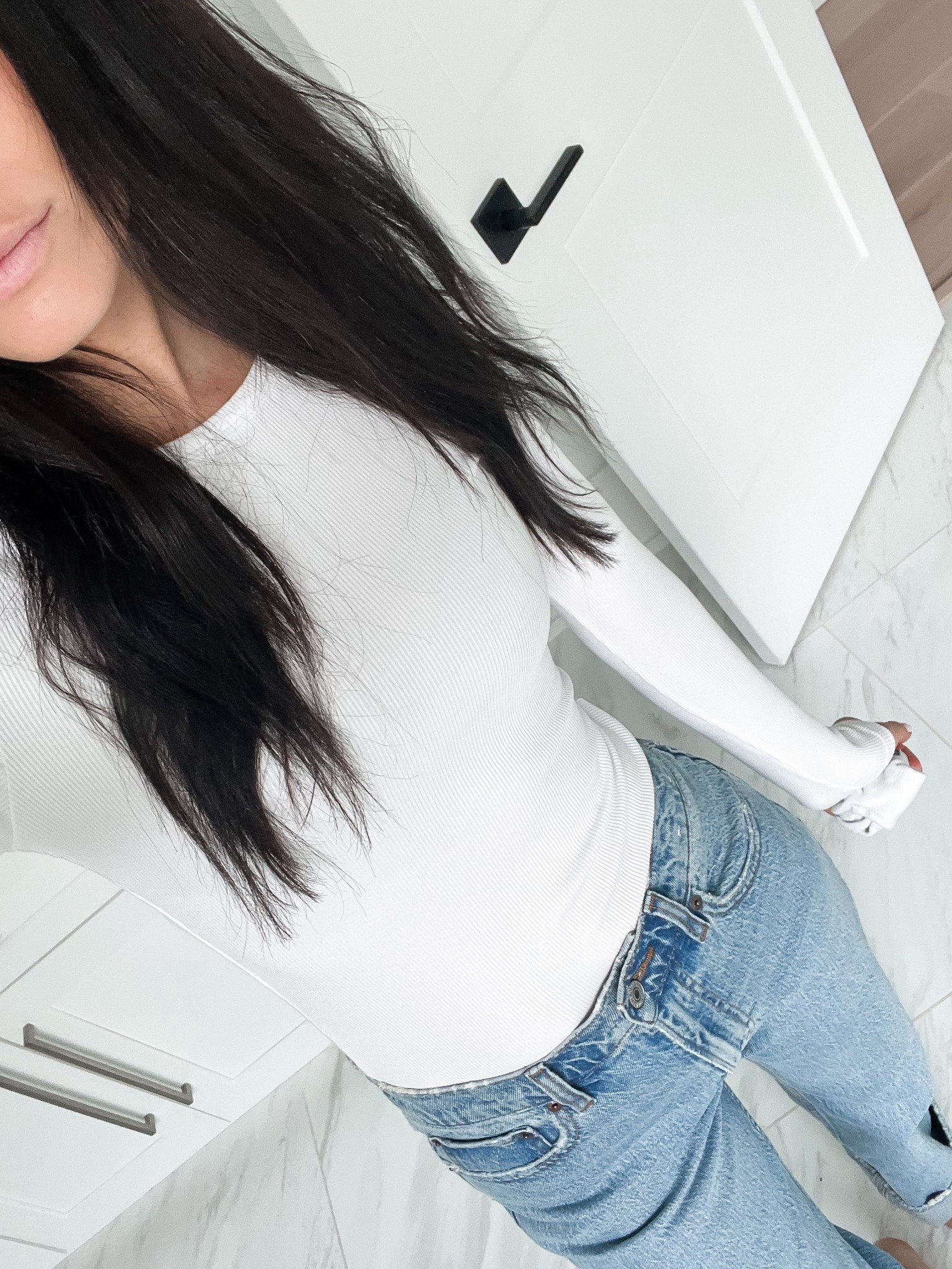 Amazon tee. Abercrombie jeans  