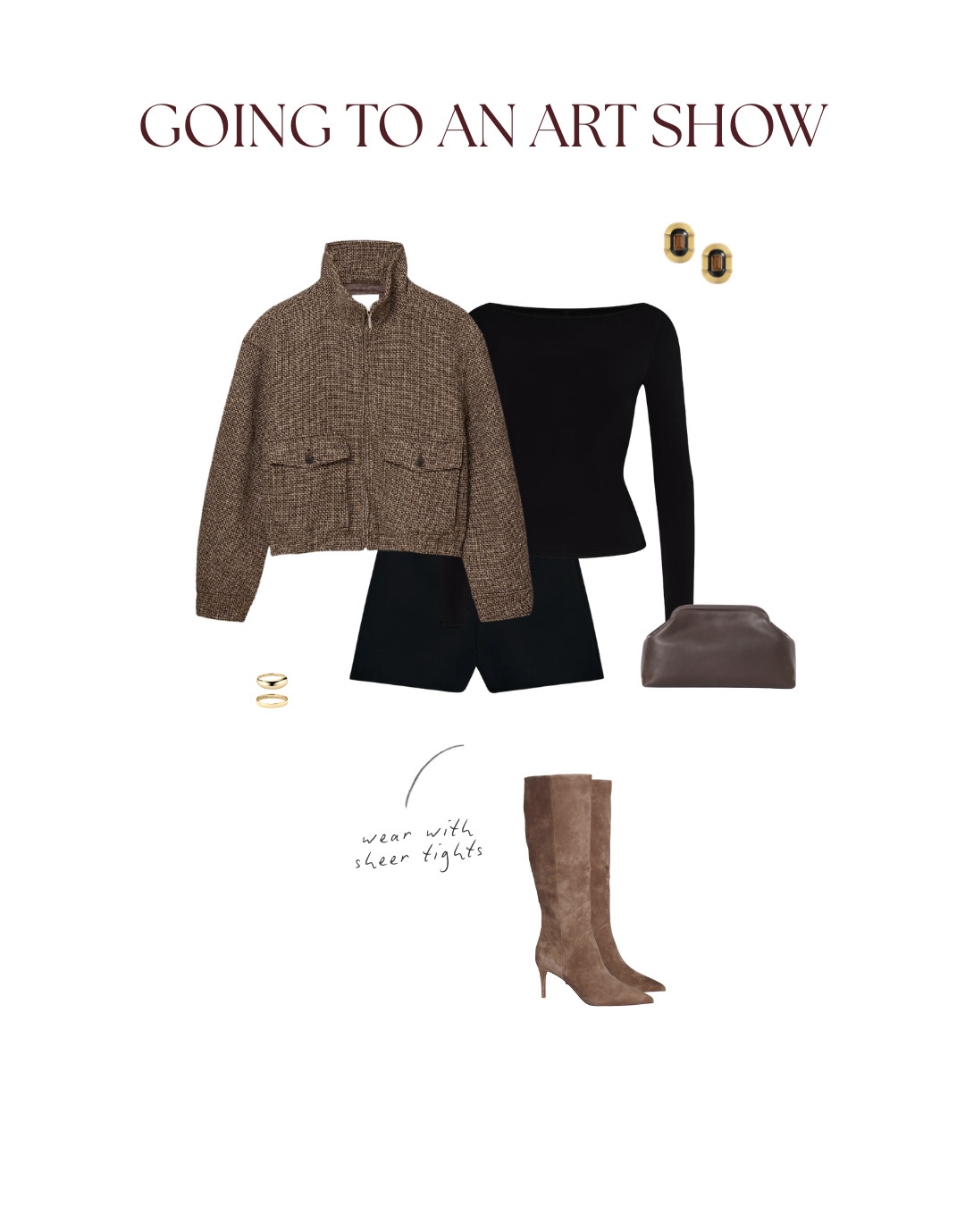 elevated & chic outfit for dinner or doing something fun like an art show this fall 🍁 

 #LTKNYFW #LTKootd #LTKSeasonal