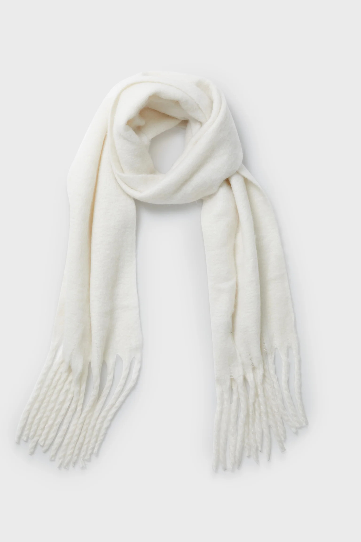 Winter White Chic Solid Scarf | Tuckernuck (US)