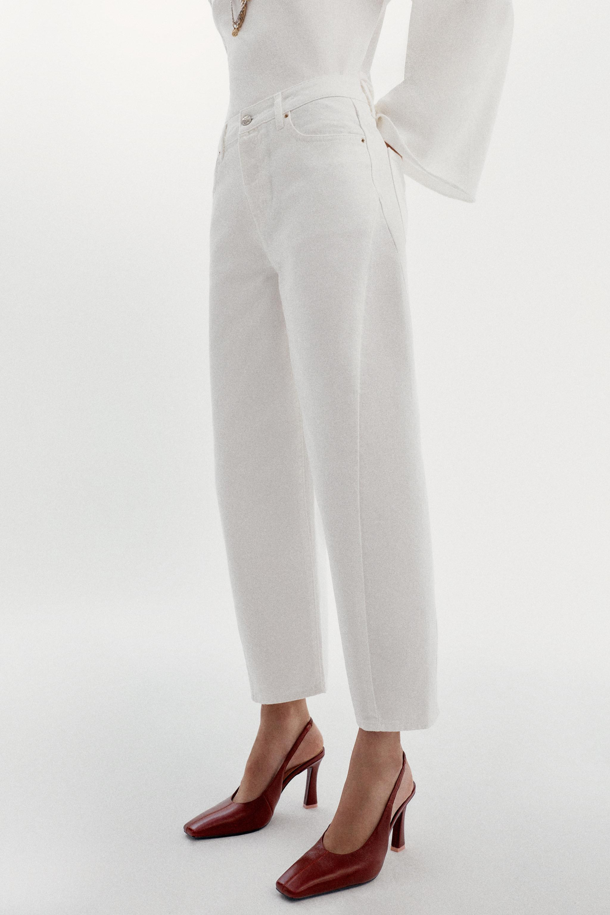 Z1975 HIGH-RISE BARREL JEANS | Zara US
