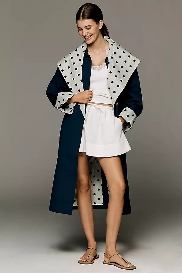 Olson Caped Trench Coat Jacket | Anthropologie (US)