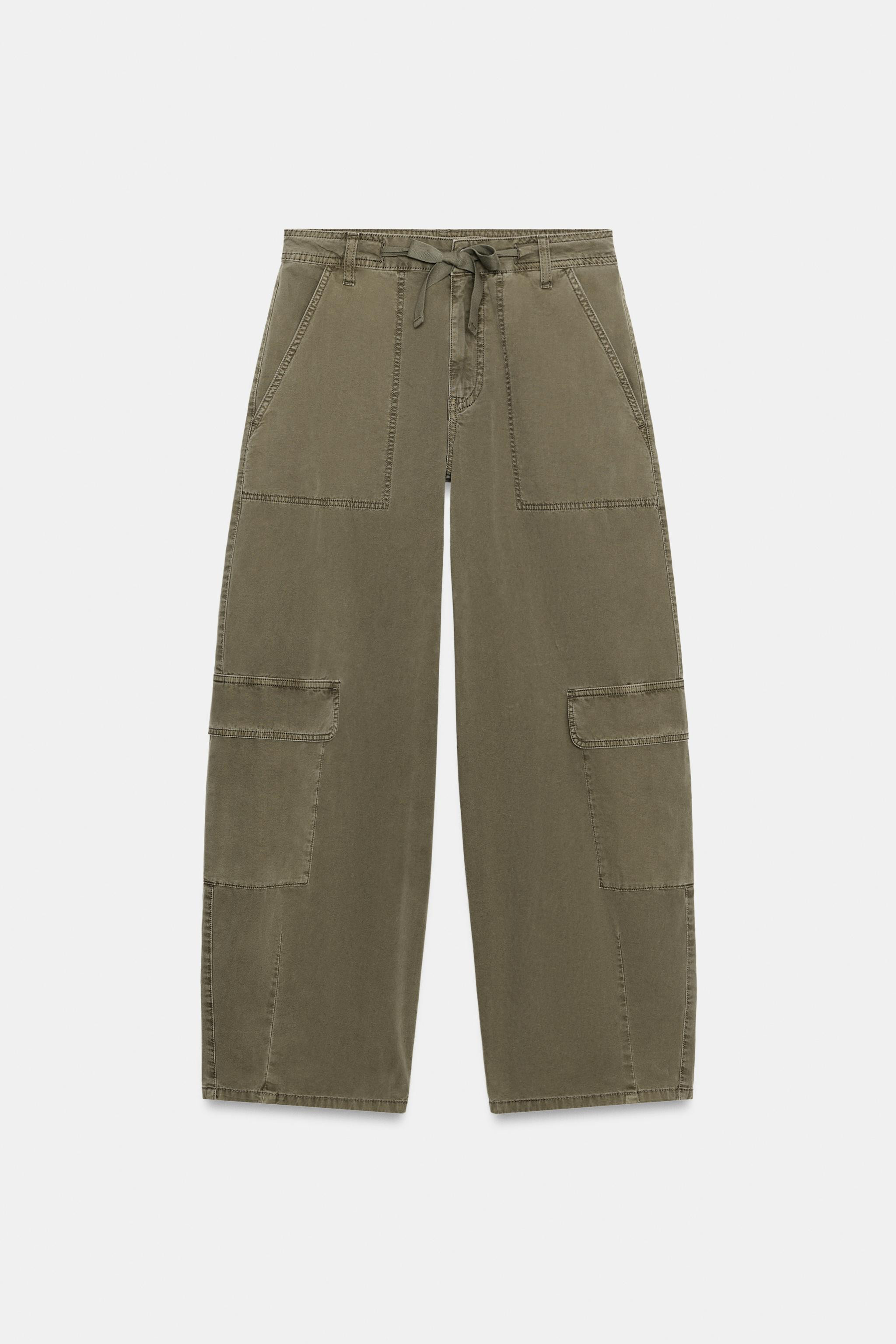 OVERSIZE CARGO TROUSERS | Zara UK