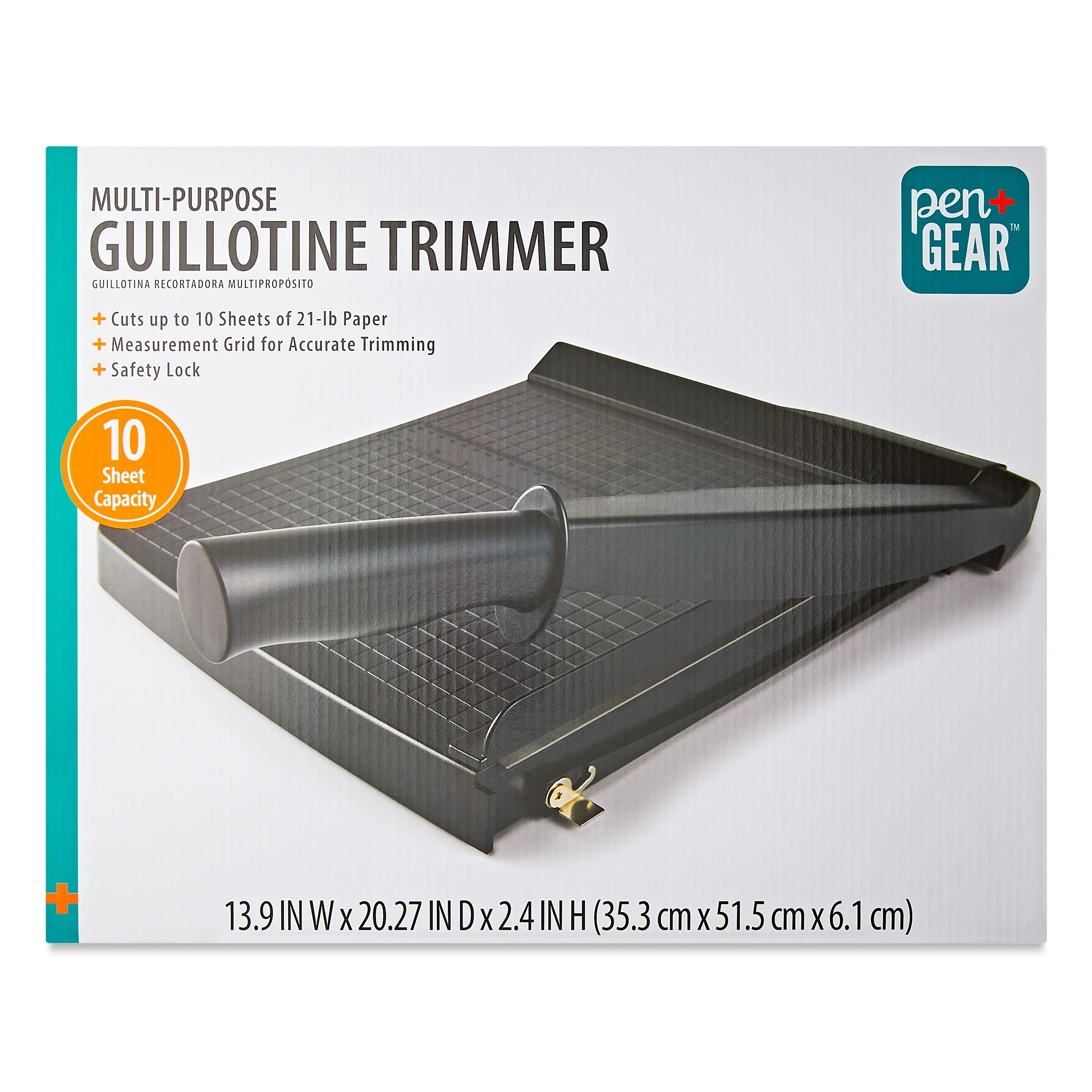 Pen+Gear Multi-Purpose Guillotine Trimmer, 12 in, Black | Walmart (US)