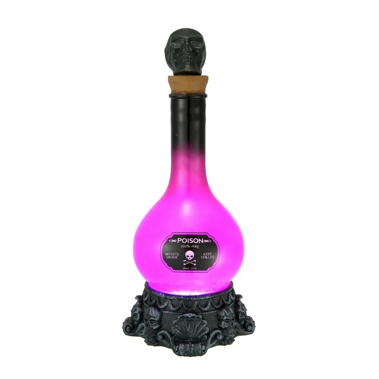 12" Pink Sparkling LED Potion Bottle by Ashland®-Halloween Home Decor | Walmart (US)