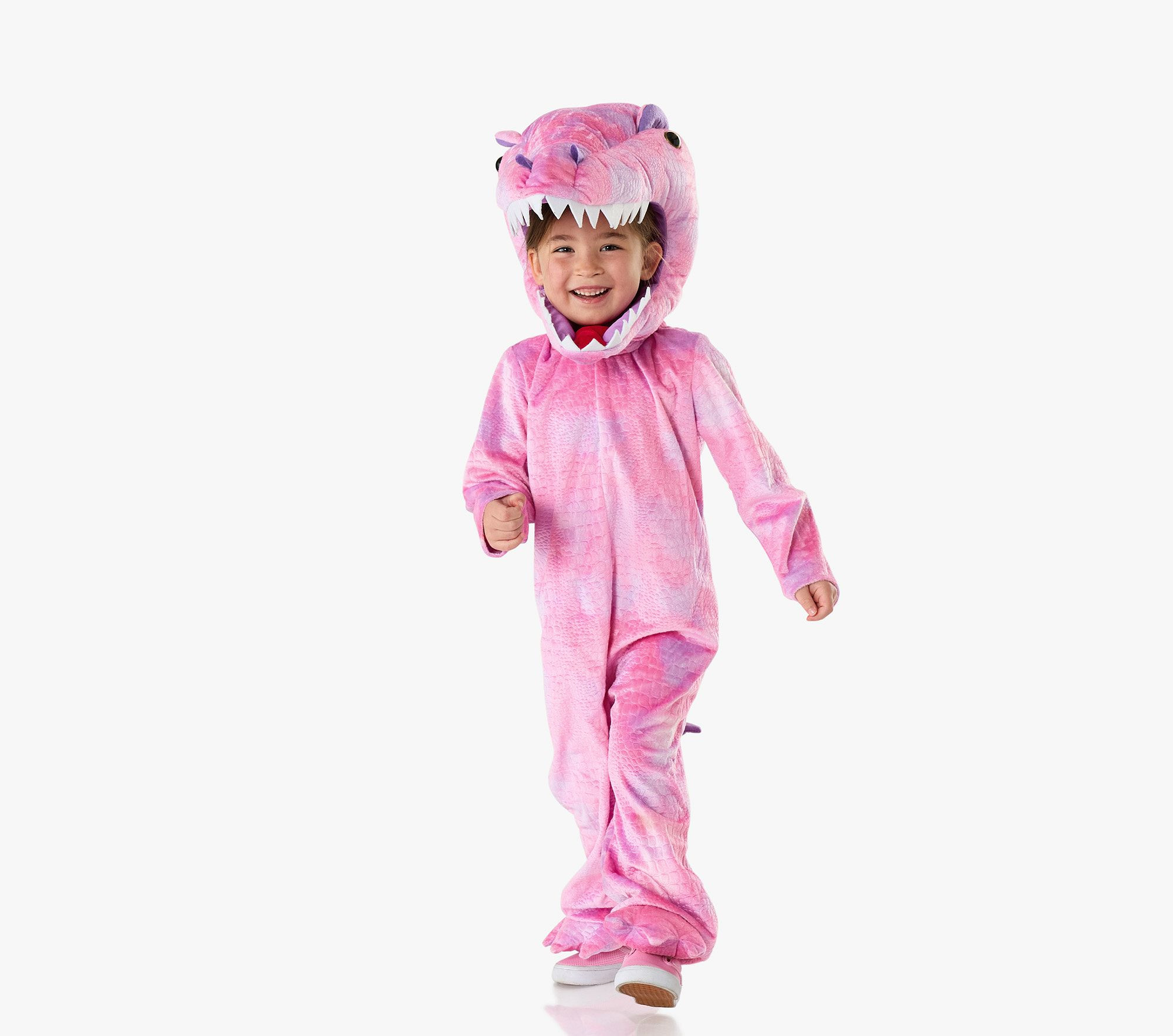 Light-Up Lavender T-Rex  Halloween Costume | Pottery Barn Kids