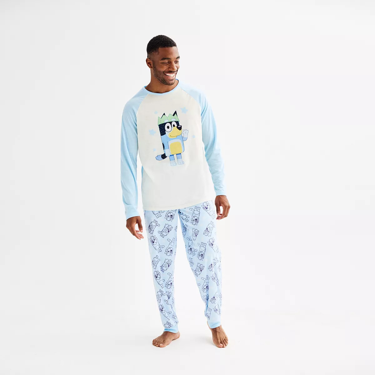 Men's Jammies For Your Families® Bluey Pajama Top & Pajama Bottoms Set | Kohl's
