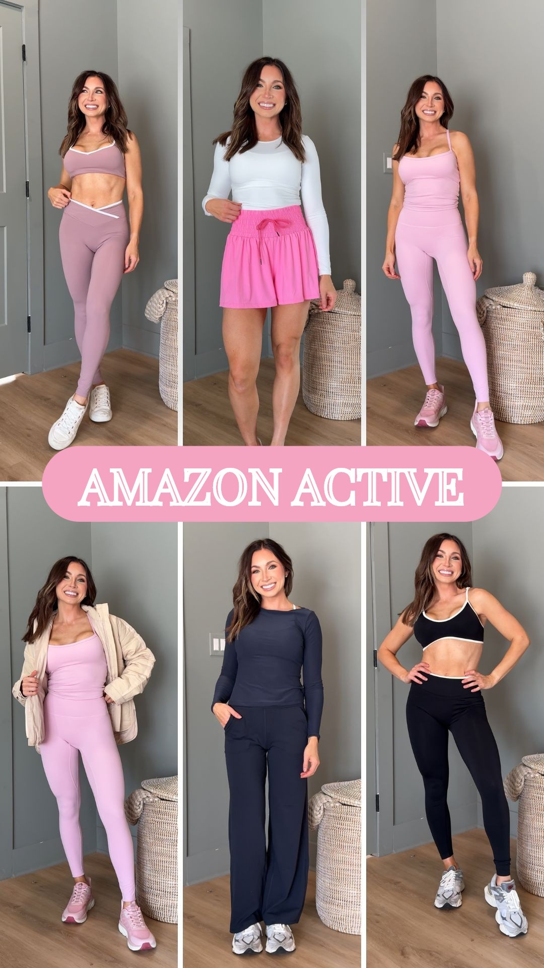 Amazon activewear that still has me shook! These sets / pieces are SO GOOD! Wearing an XS or small in everything #amazonfinds #amazonactivewear 

#LTKPetite #LTKActive #LTKFindsUnder50