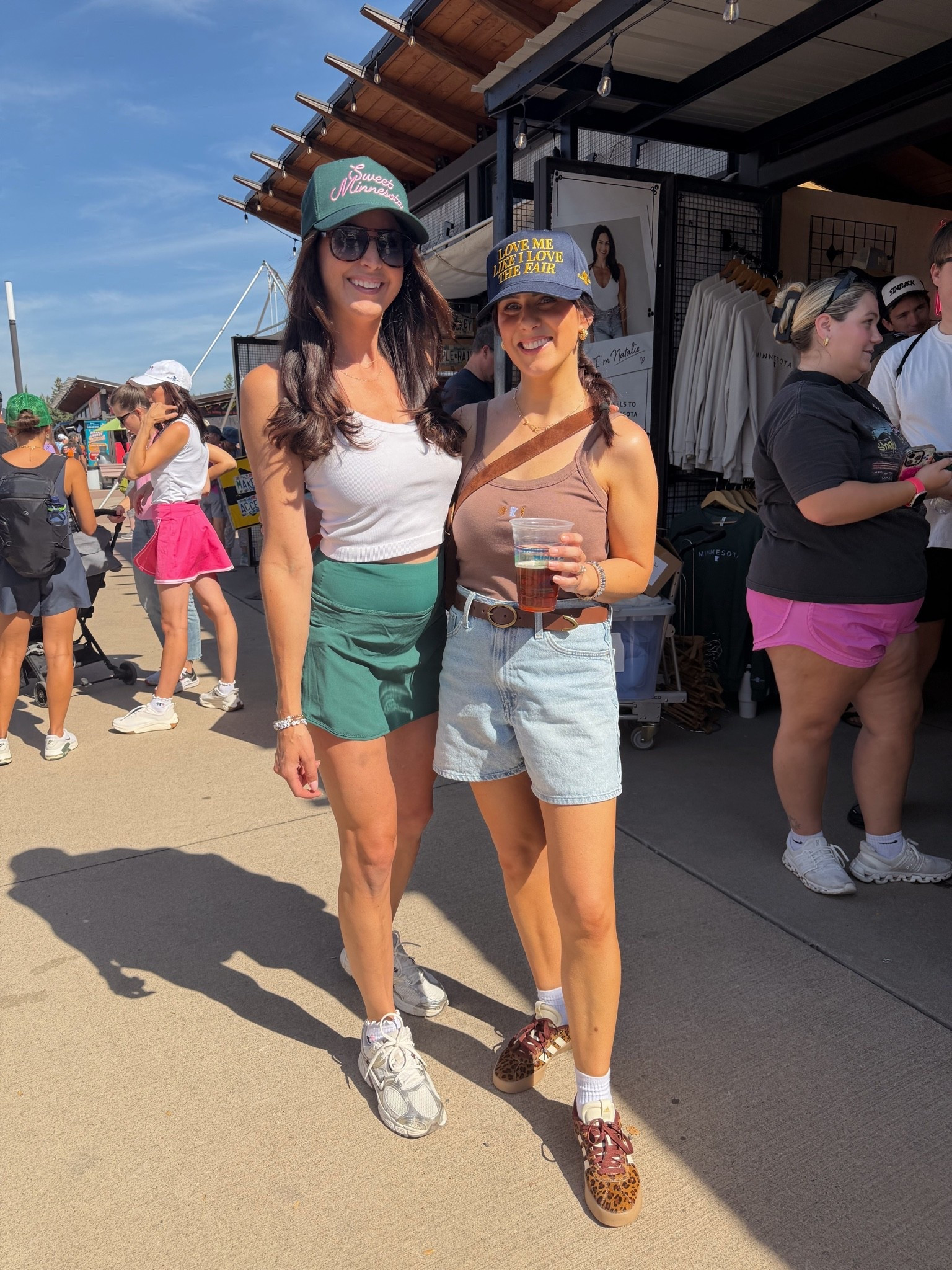 MN state fair outfit! My tank and hat are both from made in minn at the fair!! 🫶🏼

#LTKSeasonal #LTKPetite