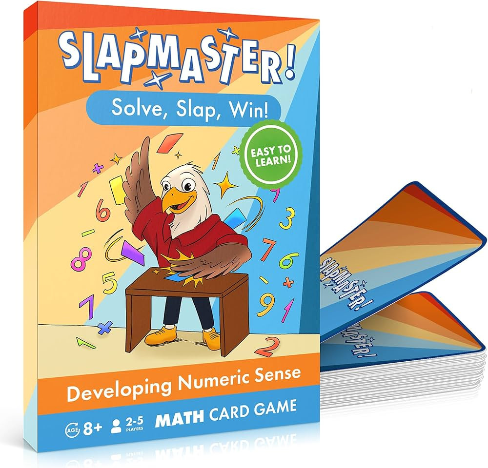 SLAPMASTER! - Cool Math Games for Kids - Helps Learn Math Fast & Sharpen Skills - Fun For Slumber... | Amazon (US)