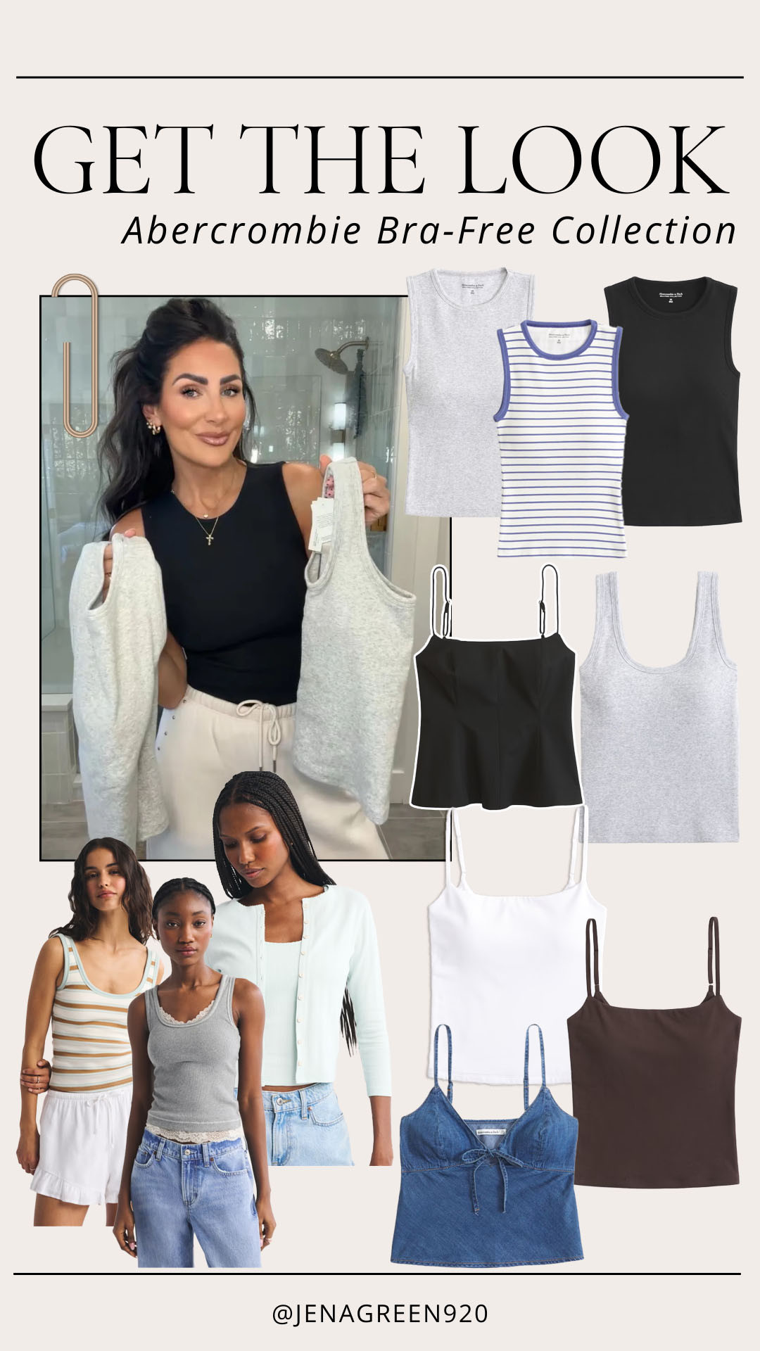 Abercrombie Bra-Free Collection | Abercrombie Bra Free Tops  

 #LTKootd #LTKSeasonal #LTKOver40