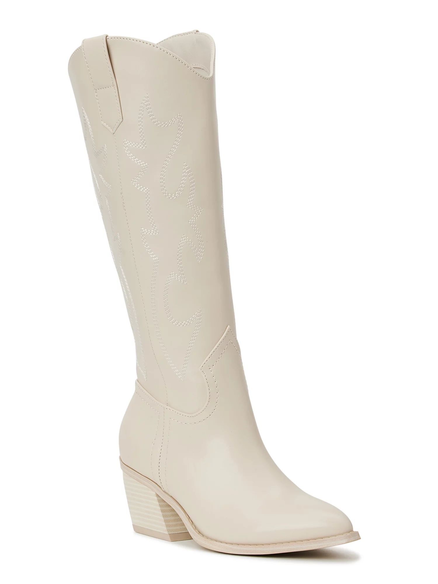 Madden NYC Women's Embroidered Tall Western Boots | Walmart (US)