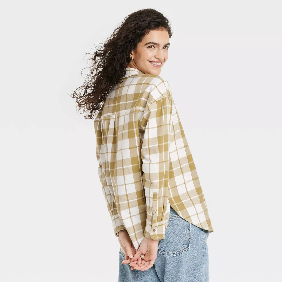 Women's Long Sleeve Flannel Button-Down Shirt - Universal Thread™ | Target