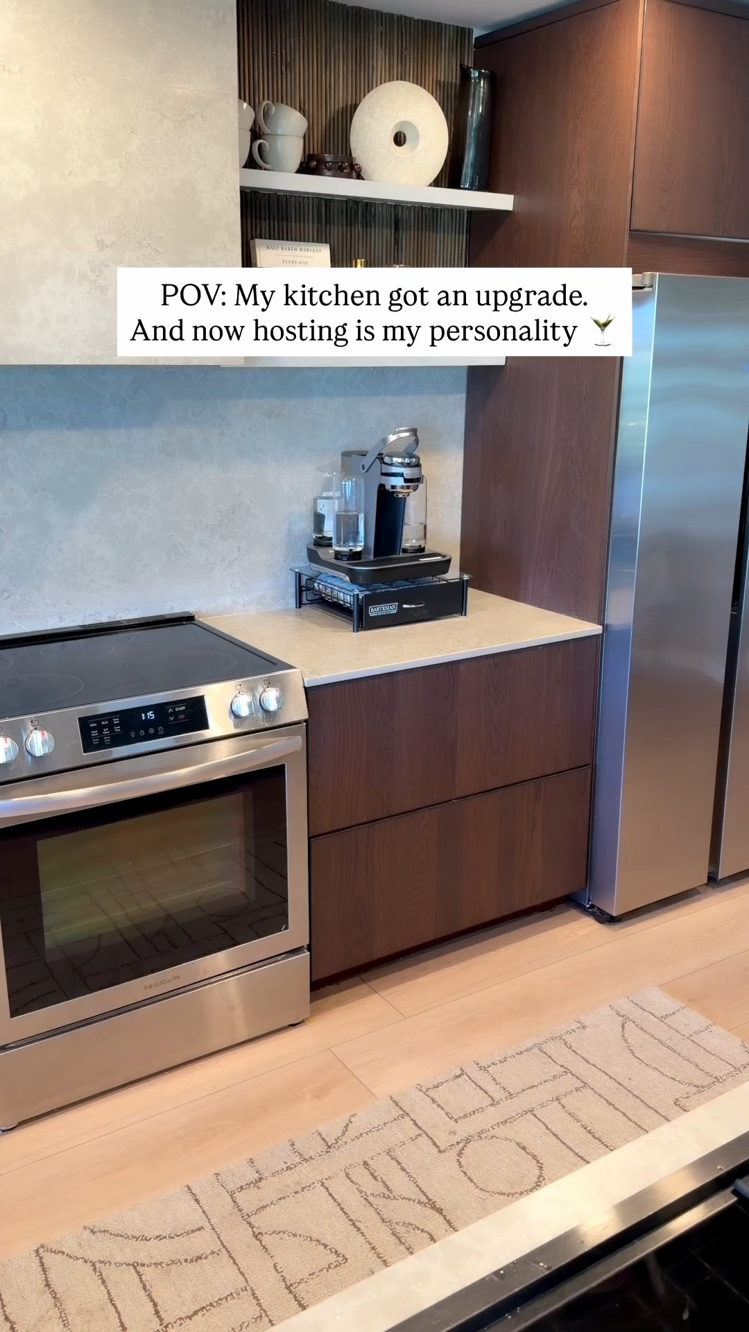 my favorite new kitchen addition from @Bartesian . 

If you love hosting, but don’t like the mess of making cocktails & don’t want to be occupied making cocktails all night - you need this!

Four different liquor options, so may cocktail flavor pods, and very user friendly! 

Thank me later ❤️ #bartesianpartner #ad 

#LTKHome #LTKdayinmylife #LTKfoodie