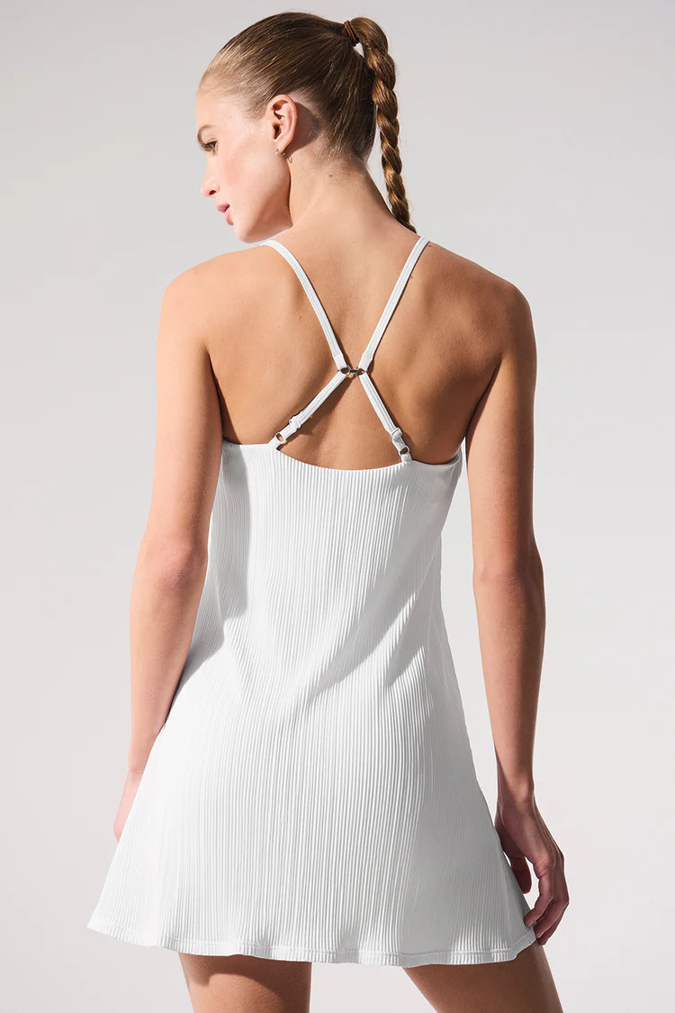 Micro Plisse Game On Tennis Dress | Alo Yoga (US)