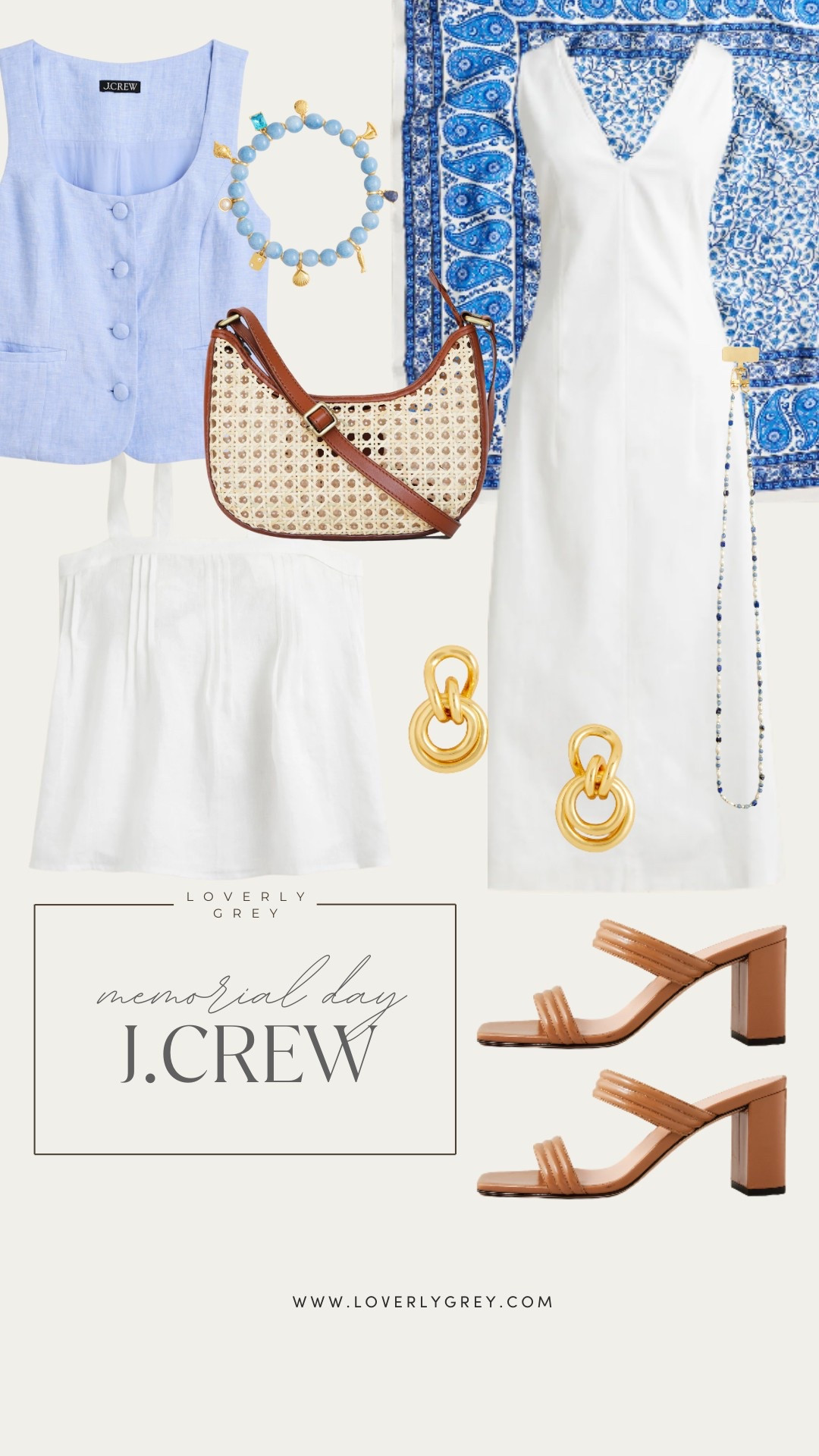 J.crew has such great items on sale for Memorial Day! A great time to grab some fun summer pieces! Loverly Grey, Memorial Day Sale, J.Crew outfit ideas

#LTKSaleAlert #LTKStyleTip #LTKSeasonal