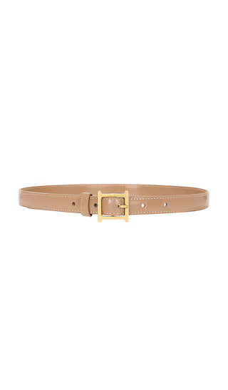 Logo Mini Waist Belt in Tawny | Revolve Clothing (Global)