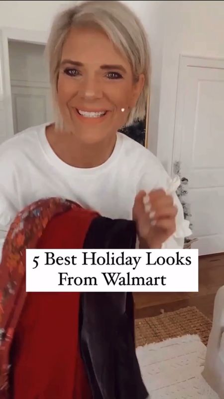 5 best holiday looks from Walmart! // Walmart fashion // Holiday outfits // Fashion // Walmart must haves

#LTKSeasonal #LTKstyletip #LTKHoliday
