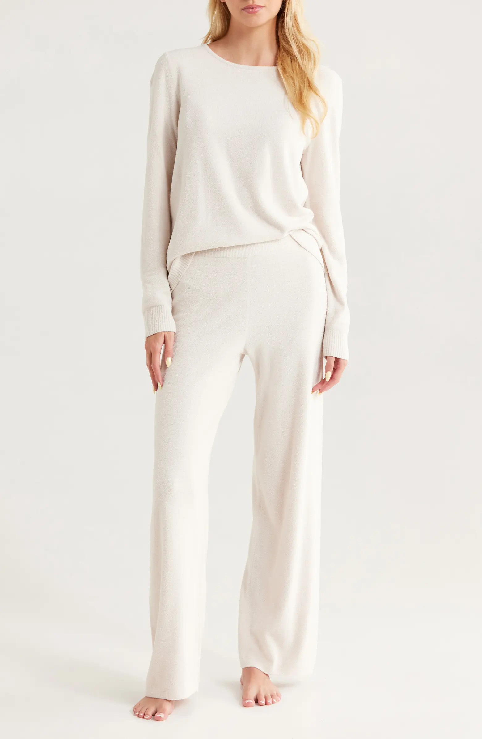 Barefoot Dreams® CozyChic® Ultra Lite® Boat Neck Pajamas | Nordstrom | Nordstrom