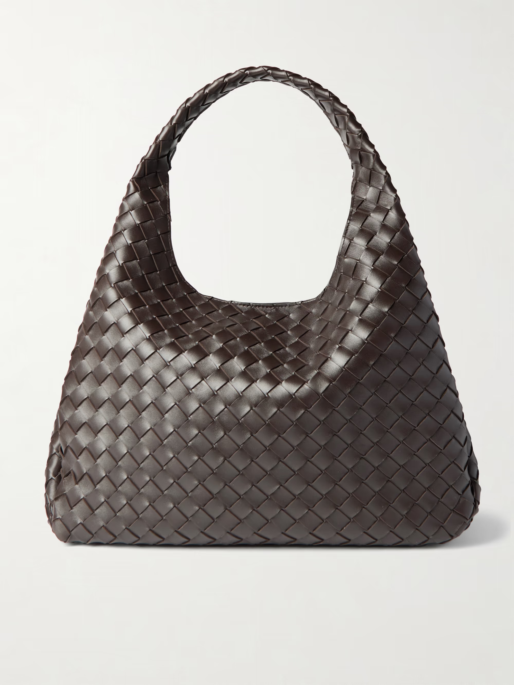 Campana large intrecciato leather shoulder bag | NET-A-PORTER (US)