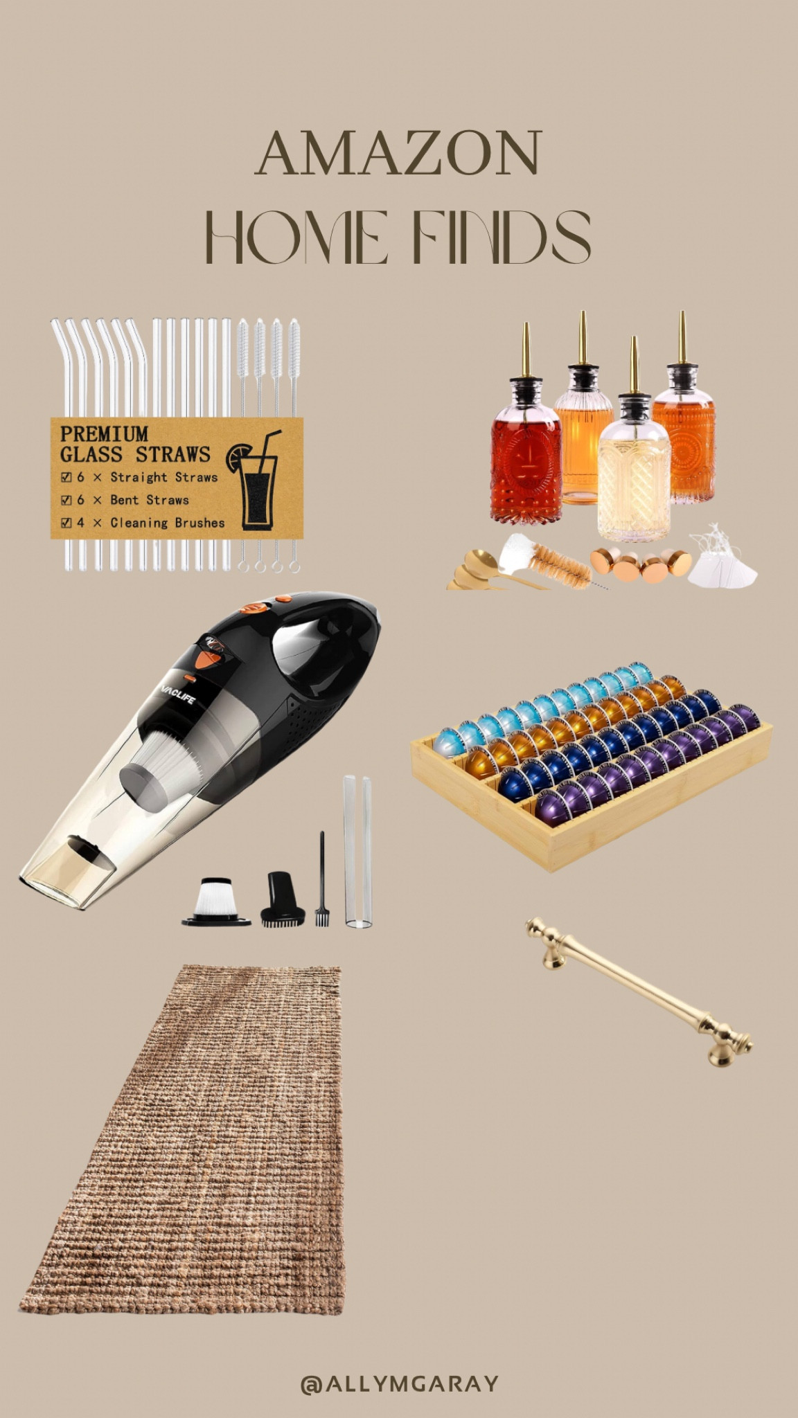 Friday Amazon Home Finds! Slowly making our new house more homey🫶🏼 

#amazon #LTKTOPDEALS #HomeFinds #CoffeeBar #MustHaves #PortableVacuum #GlassStraws #CabinetPulls #Antique #FrenchCountry

#LTKhome #LTKfindsunder100 #LTKsalealert