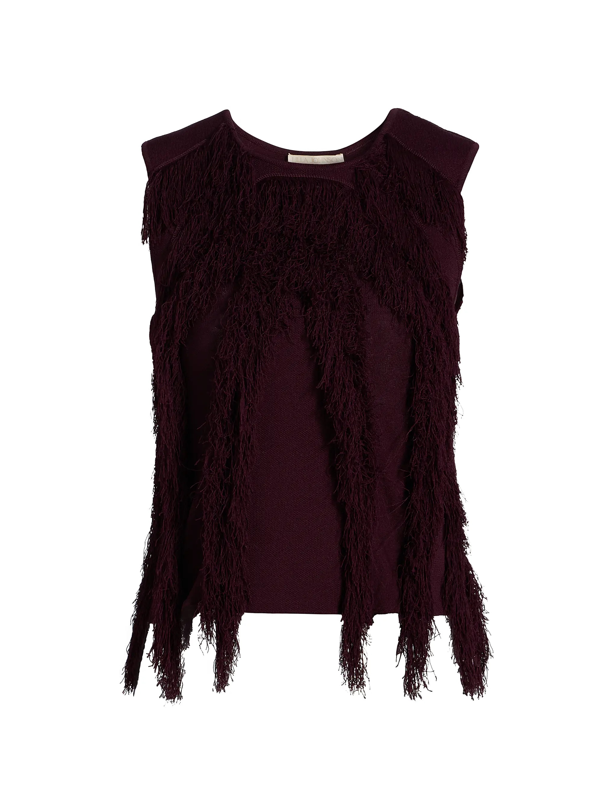 Bonnie Fringed Sleeveless Top | Saks Fifth Avenue