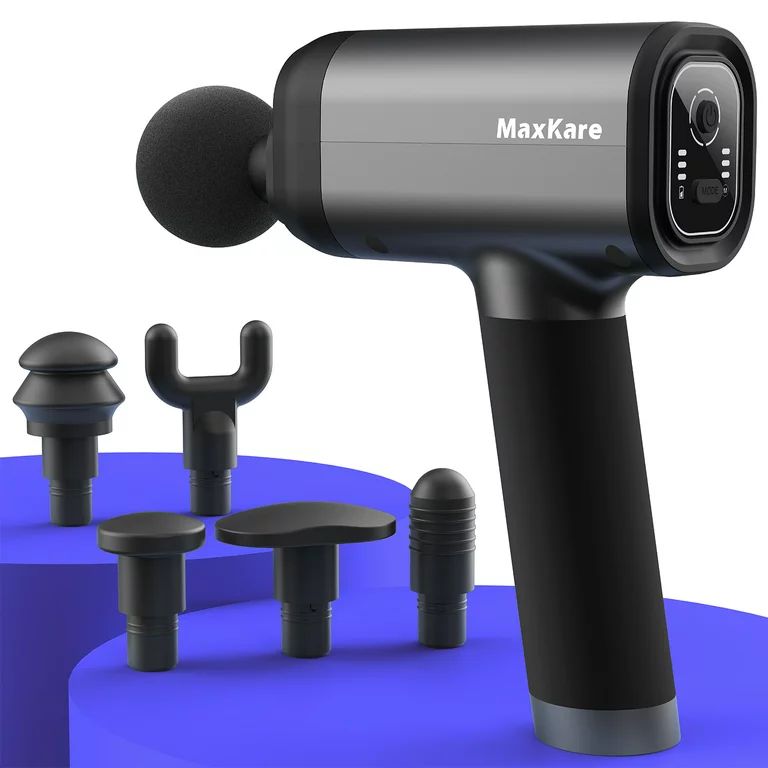 MaxKare Massage Gun for Athletes Portable Deep Tissue Percussion Muscle Massager Cordless Back Ma... | Walmart (US)