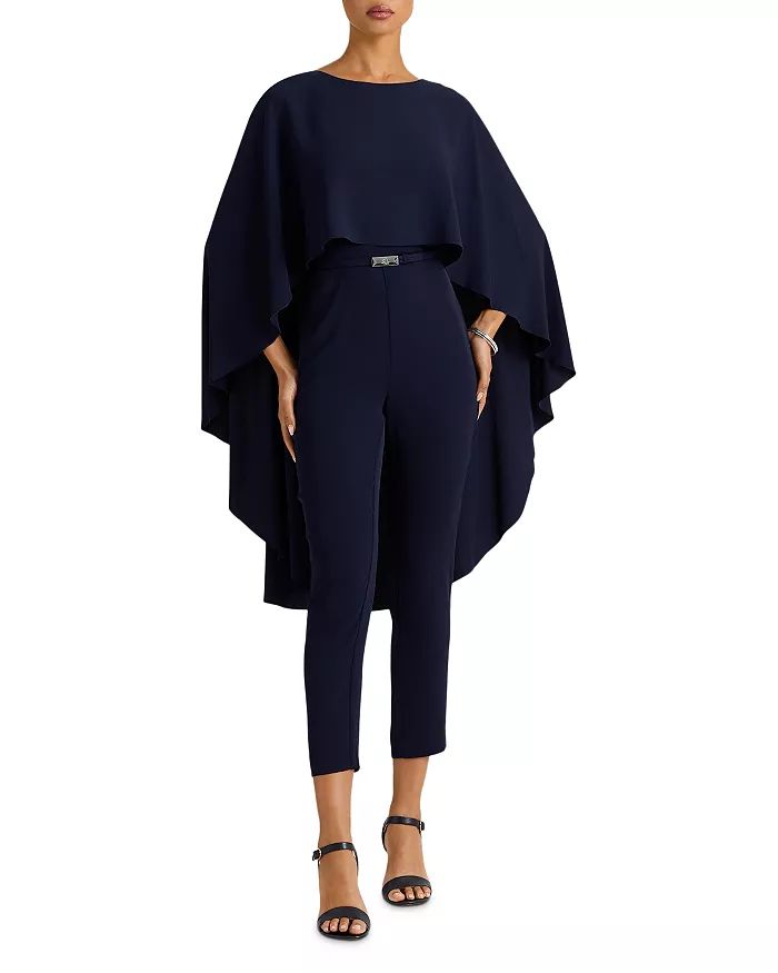 Georgette Cape Jumpsuit | Bloomingdale's (US)