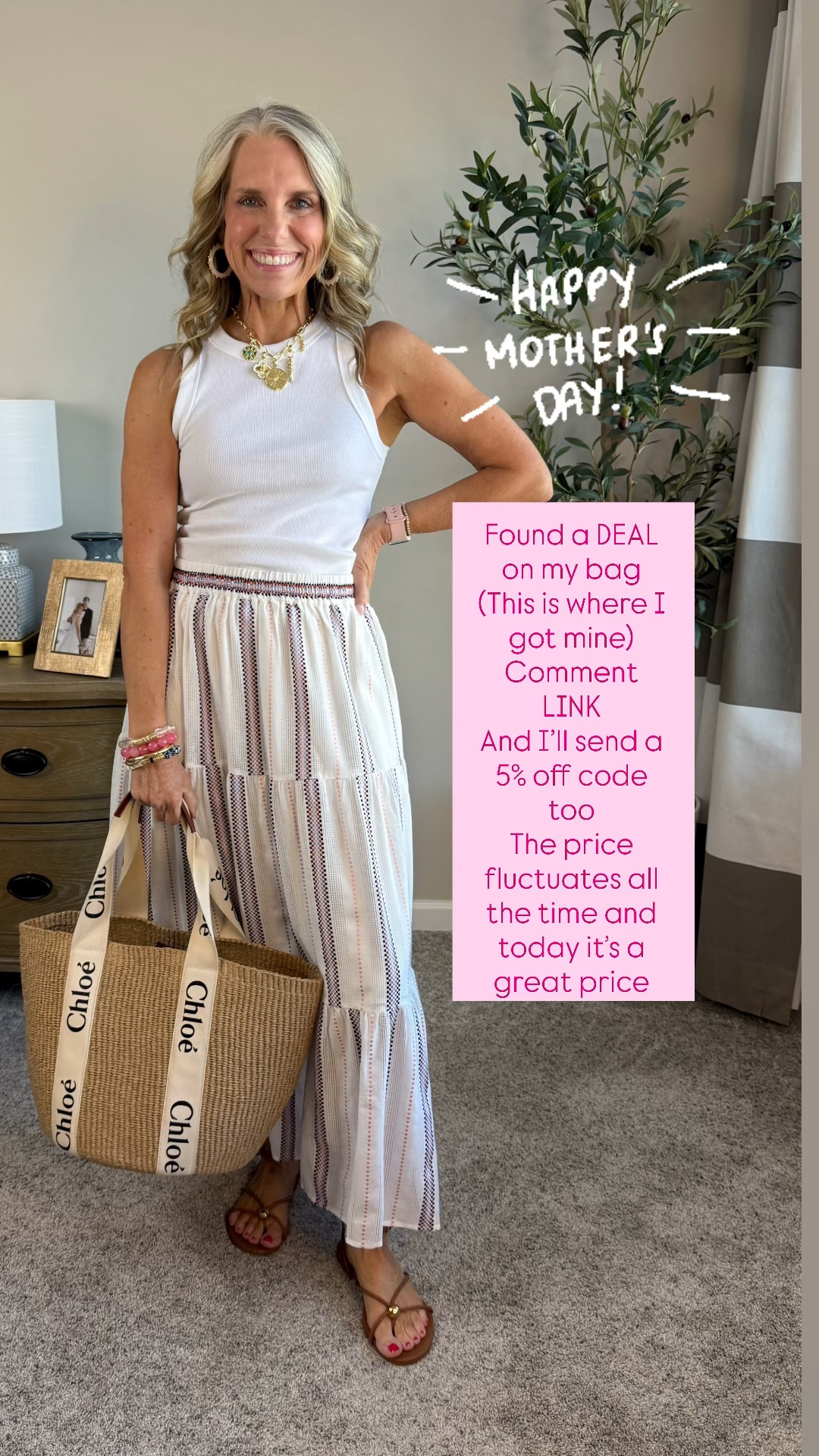 Use code APRIL5 for an additional 5% off the bag. This site is where I ordered mine. 

#LTKOver40 #LTKSaleAlert #LTKMothersDay