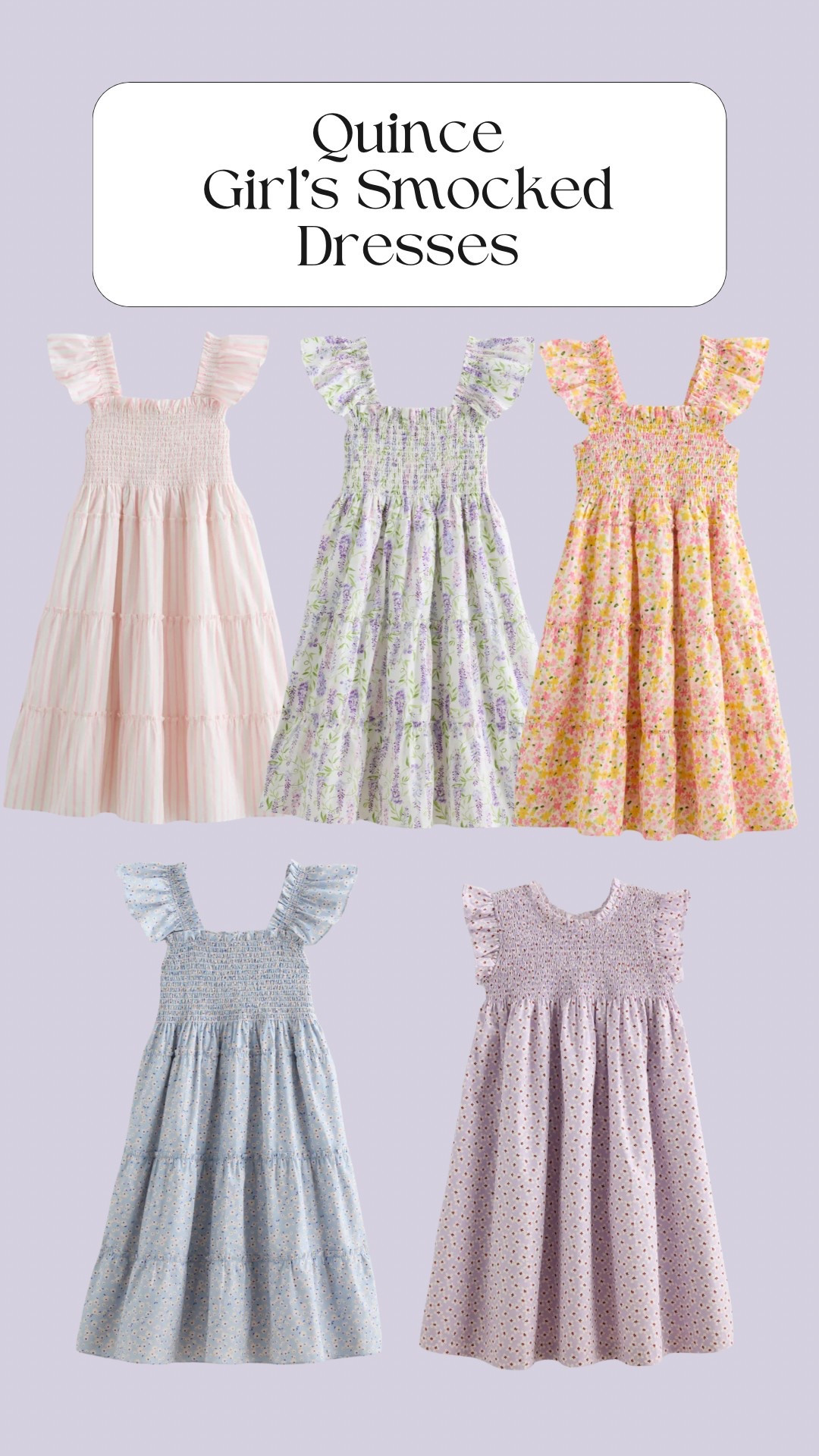 smocked girls dresses from quince!

#LTKKids #LTKSeasonal #LTKSummerEdit