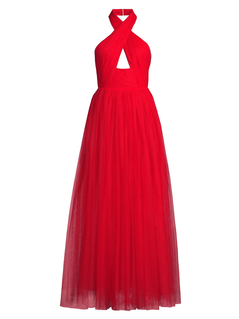Sau Lee Serena Tulle Halter Gown | Saks Fifth Avenue