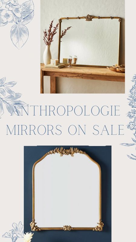 Anthropologie mirrors on sale

#LTKHome #LTKStyleTip #LTKSaleAlert
