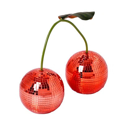 Mercer41 Tipsy Disco Cherry Tabletop and Bar Decoration - 7.87" x 9.84" x 3.93 | Wayfair North America