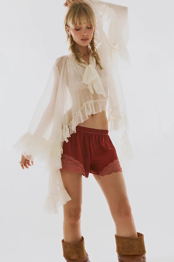 Full Sleeve Frill Top | Free People (Global - UK&FR Excluded)