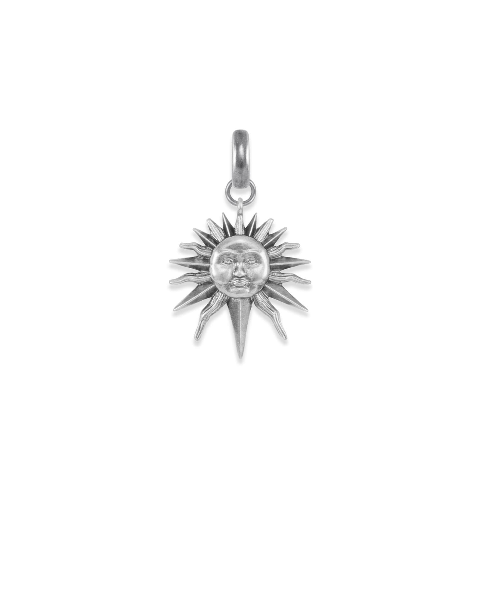 Sun Charm in Vintage Silver | Kendra Scott