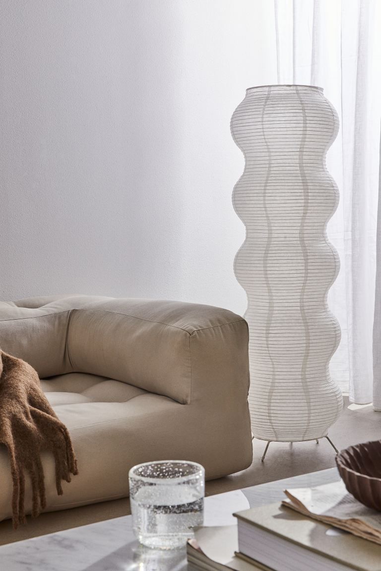 Rice Paper Floor Lamp - White - Home All | H&M US | H&M (US + CA)