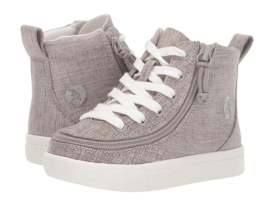 BILLY Footwear Kids Classic Lace High (Toddler) (Grey Jersey) Kid's Shoes | Zappos