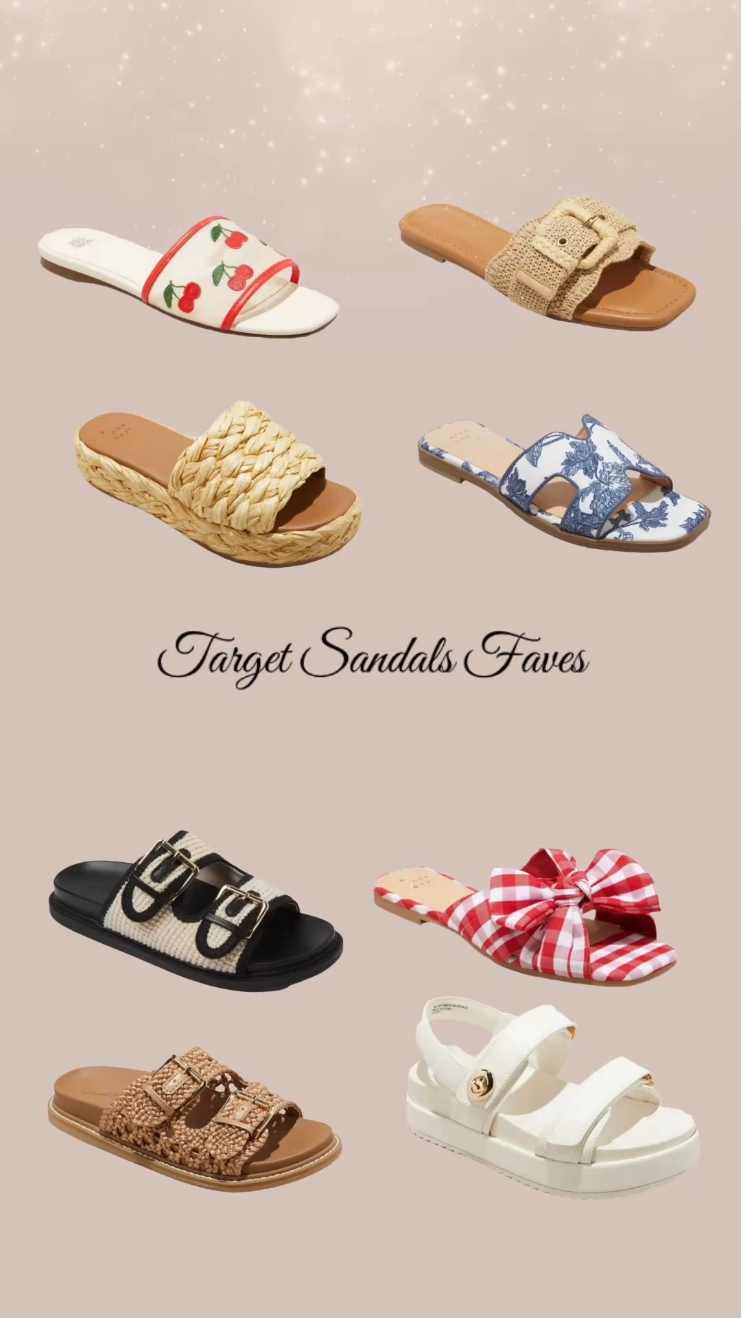 Target sandals for spring and summer 🎯 

sandals, spring fashion, summer fashion, summer outfit, spring outfit, flat sandals, platform sandals 

#LTKShoeCrush #LTKStyleTip #LTKFindsUnder50
