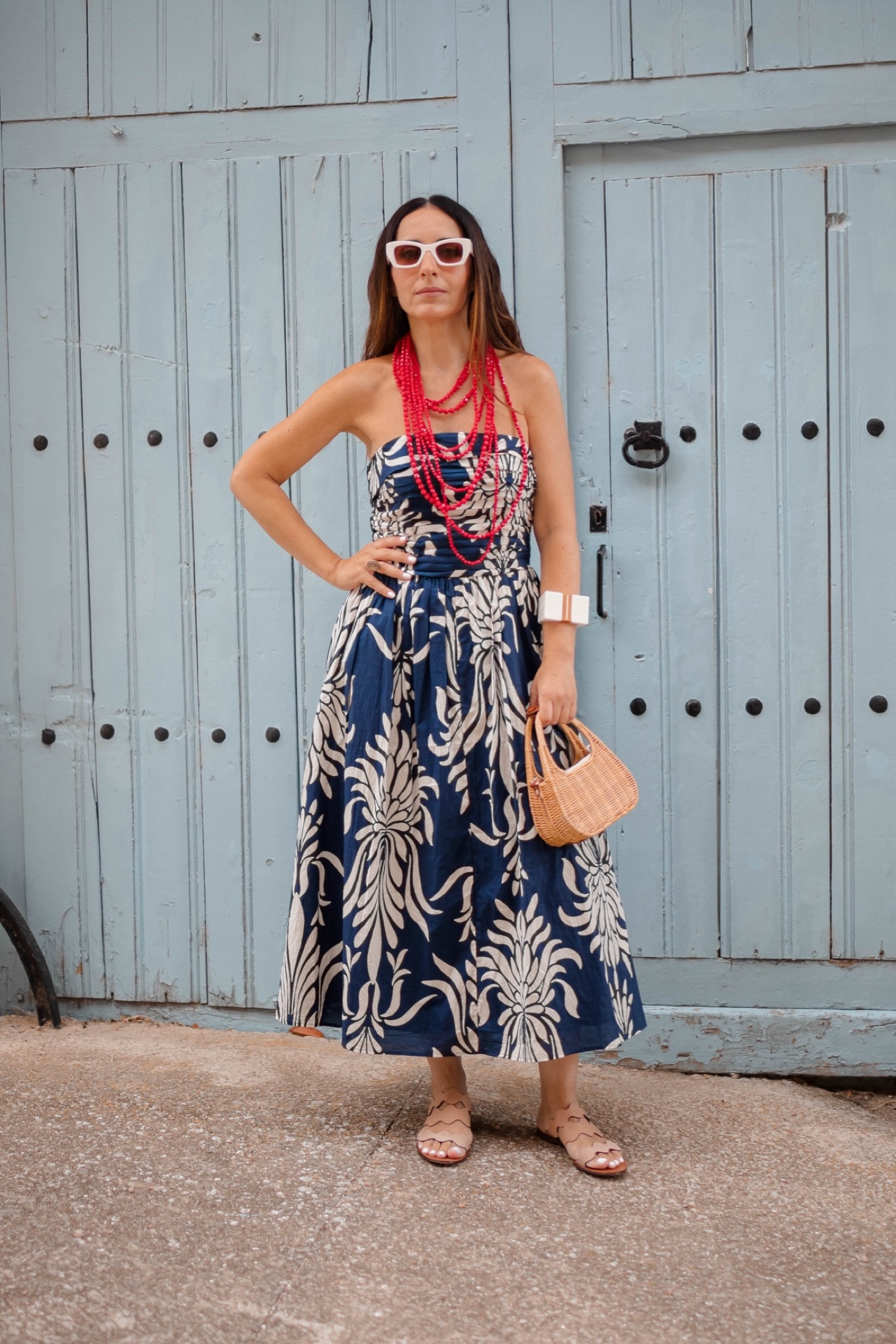 Look con Vestido bandeau midi palabra de honor frunces con vuelo  y sandalias Chloe   #LTKH&M #h&m #vestidolargo #vestido #LTKESPANA 

#LTKsales #LTKrebajas

#LTKeurope #FashionMonth #LTKshoes