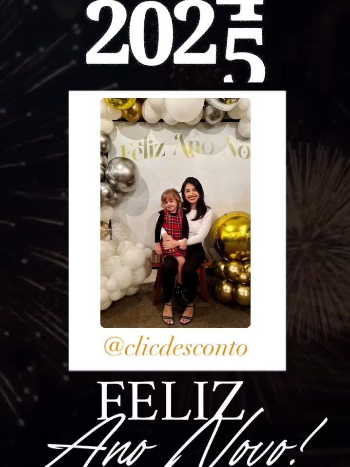 Em 2024 comecei com CLIC DESCONTO e essa parceria tão querida com a LTK Brasil! Obrigada por todos que me acompanharam esse ano! Que venha 2025 repleto de realizações e que possamos estar juntos nesse novo ciclo! ✨Feliz ano novo!#2025

#LTKpromo #LTKbrasil