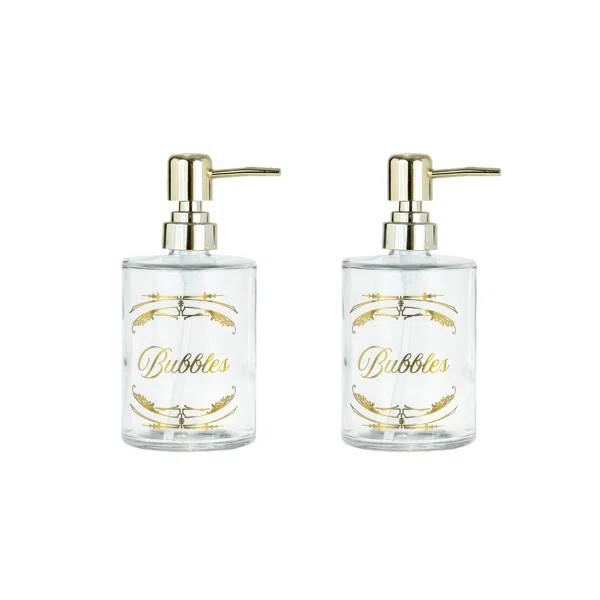 Giannini Bubbles Soap & Lotion Dispenser (Set of 2) | Wayfair North America