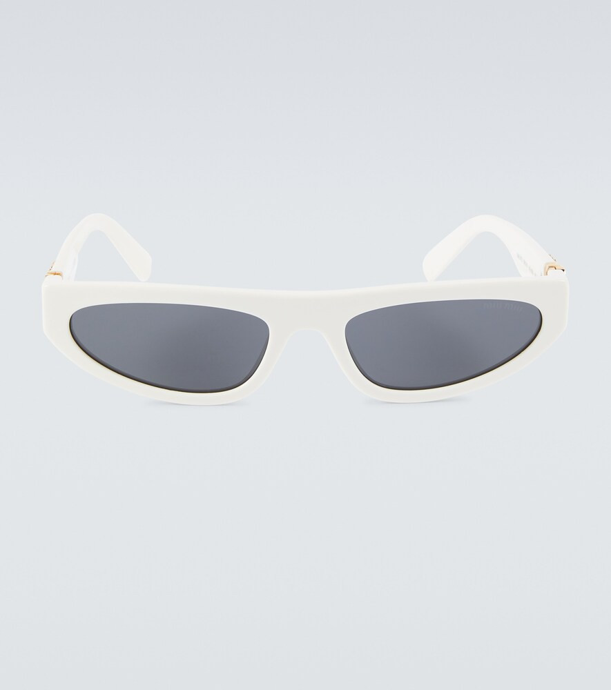 Miu Miu Miu Glimpse cat-eye sunglasses | Mytheresa (UK)
