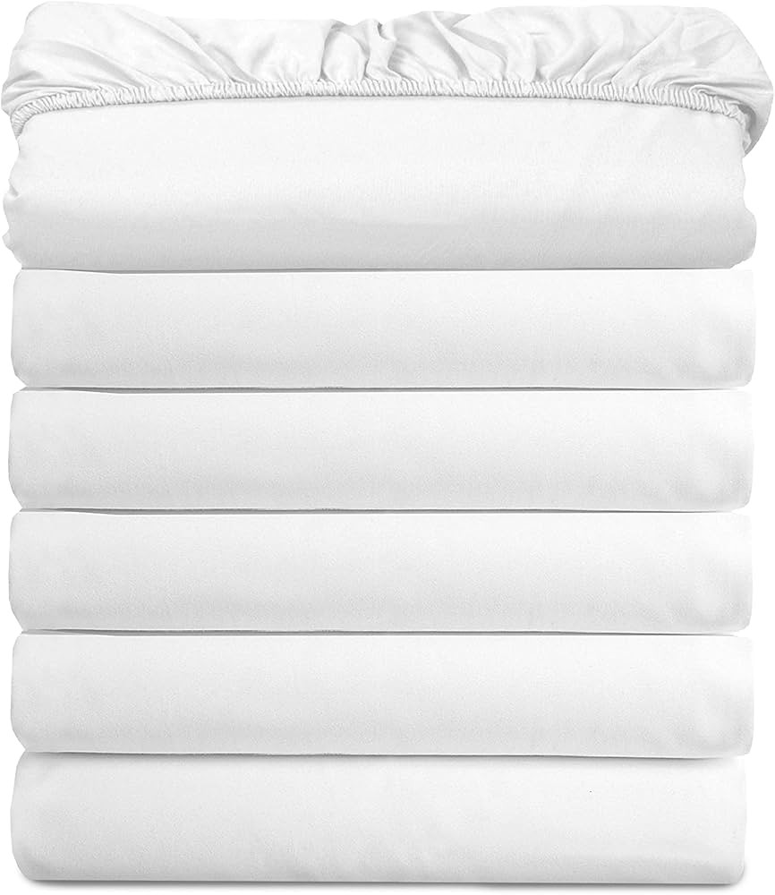 (6-Pack) Luxury Fitted Sheets! Premium Hotel Quality Elegant Comfort Wrinkle-Free 1500 Premier Ho... | Amazon (US)