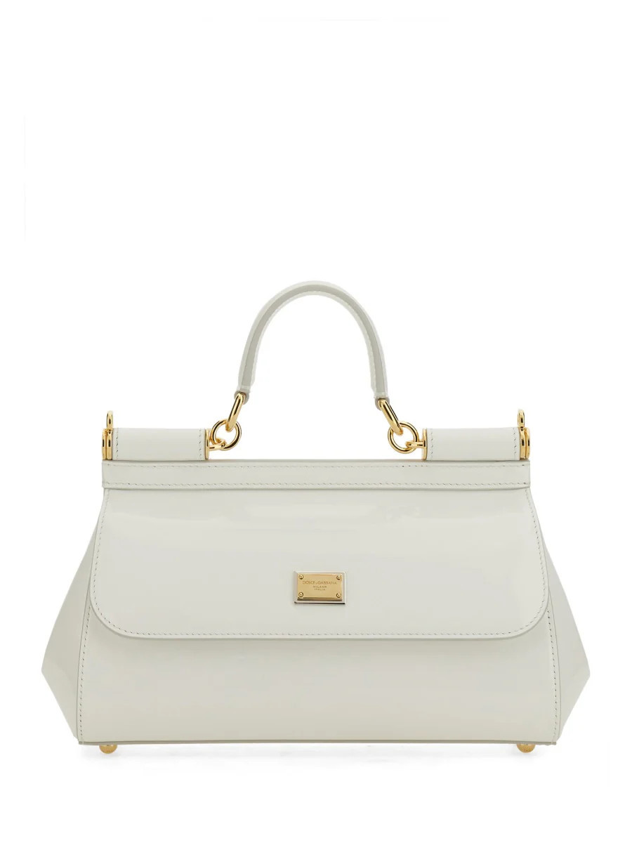 Dolce & Gabbana Women's Sicily Handbag in White | Size UNI | BB7652 | LOZURI