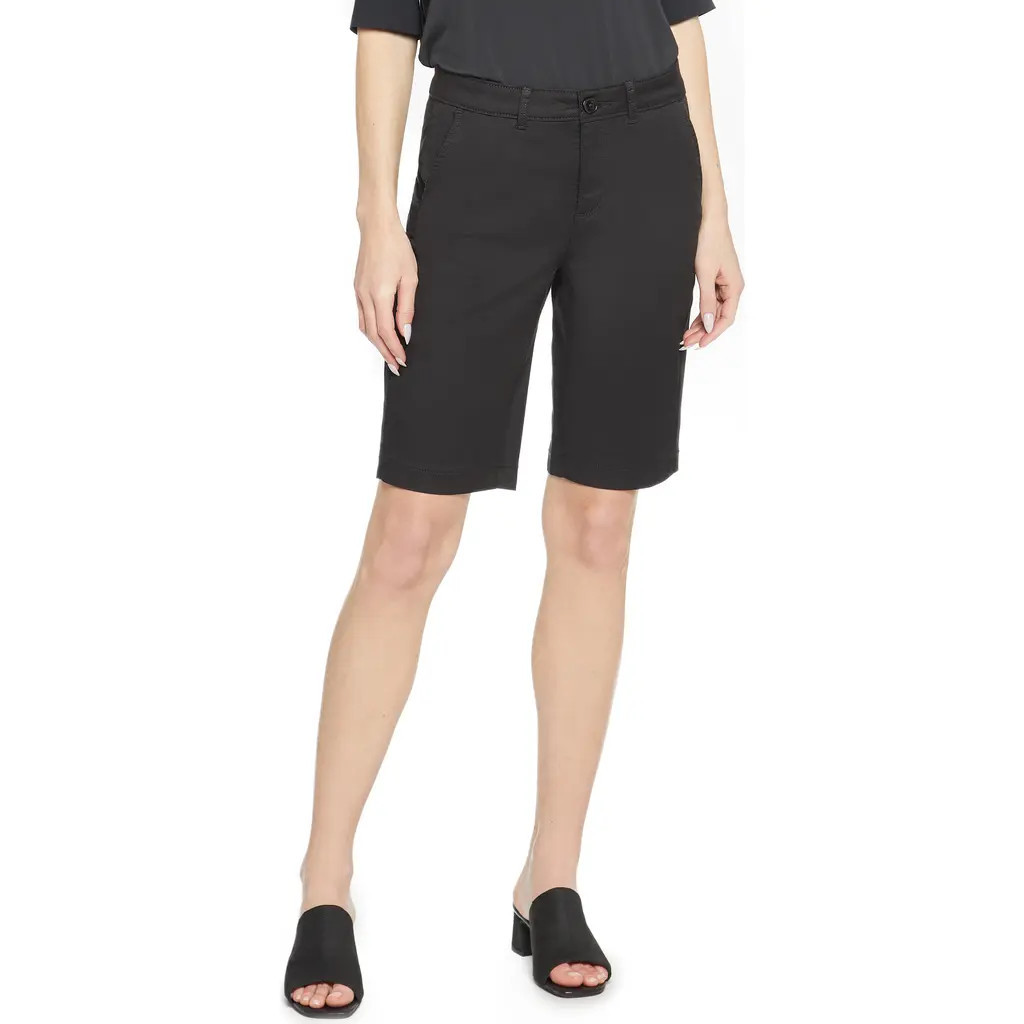 NYDJ Bermuda Shorts in Black at Nordstrom, Size 2P | Nordstrom