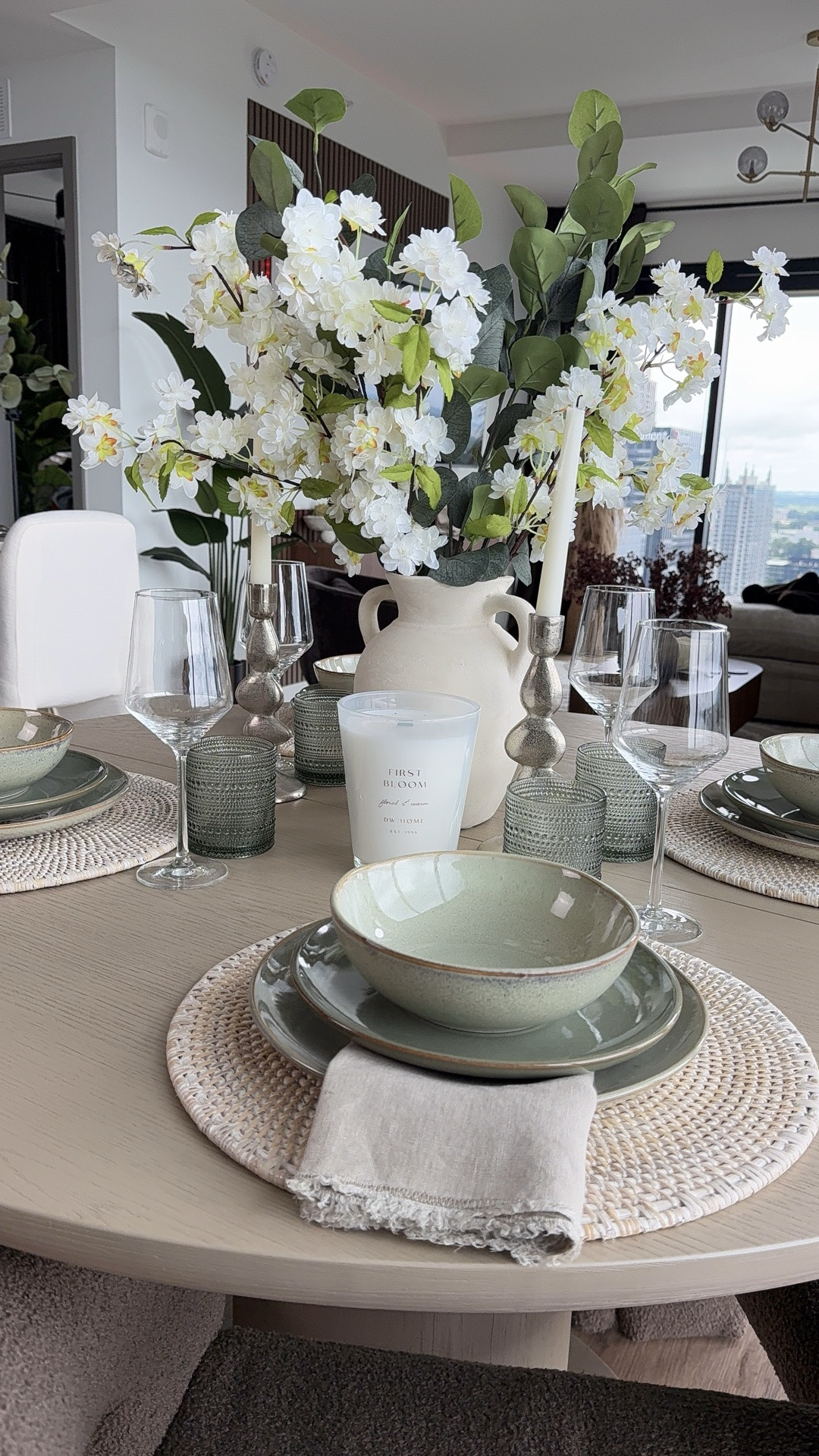 #AD Spring hosting refresh from Wayfair.com 🌷🍋 Found the cutest table decor + hosting pieces from @Wayfair  that made my dining space feel brighter, cozy, and so much more inviting for spring/summer hosting at home 🤍✨

#WayfairPartner #Wayfair

#LTKHome #LTKSeasonal #LTKdayinmylife